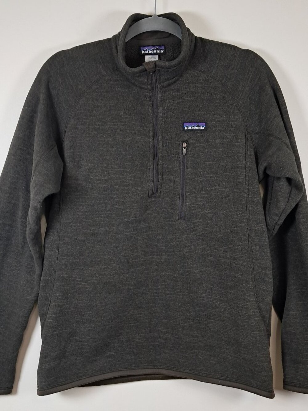 Patagonia Better Sweater Pullover Men's M Brown Fleece 1/4 Zip Staple Piece
